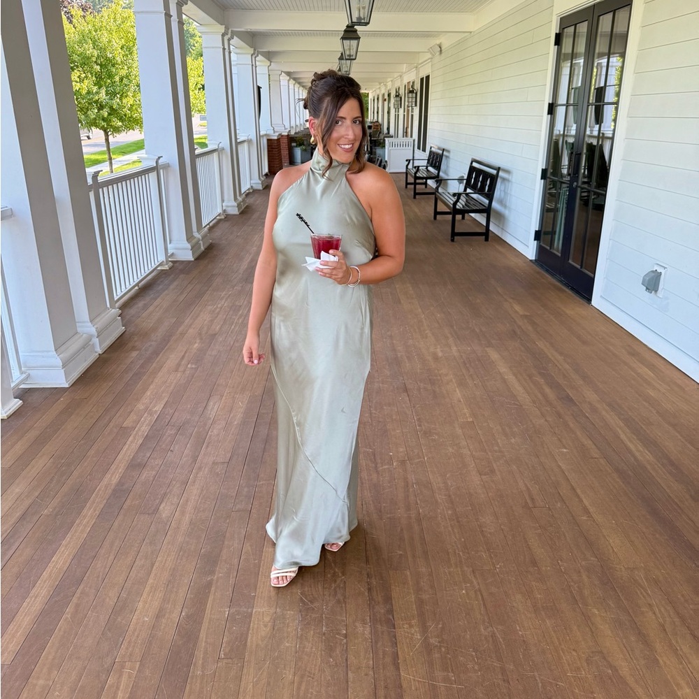 Show Me Your MuMu Jasmin Halter Maxi Dress - Picture 2 of 5